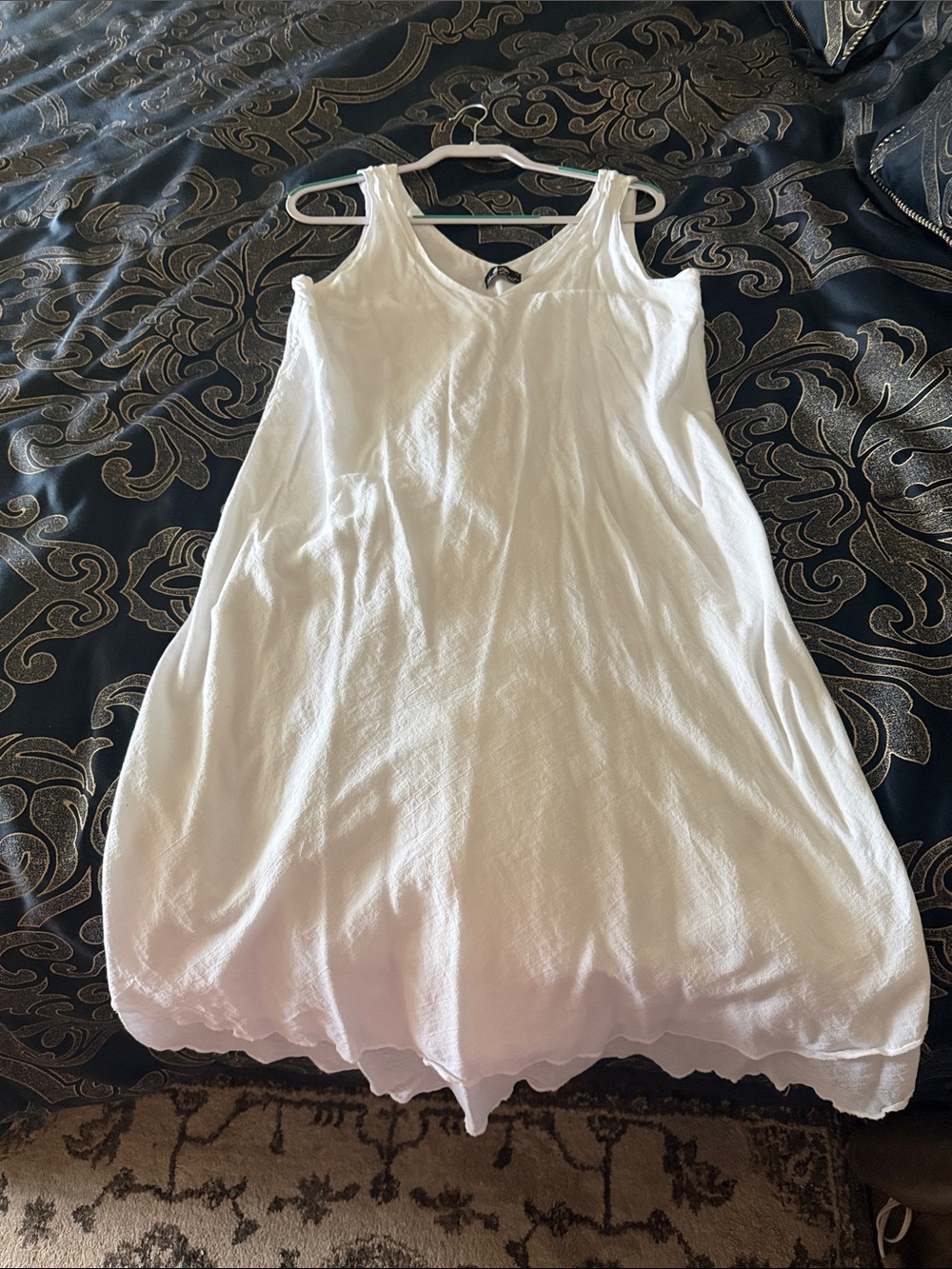 Love Culture White Sleeveless Summer Dress
